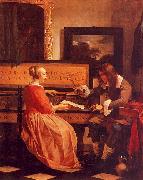 Gabriel Metsu The Music Lesson china oil painting artist